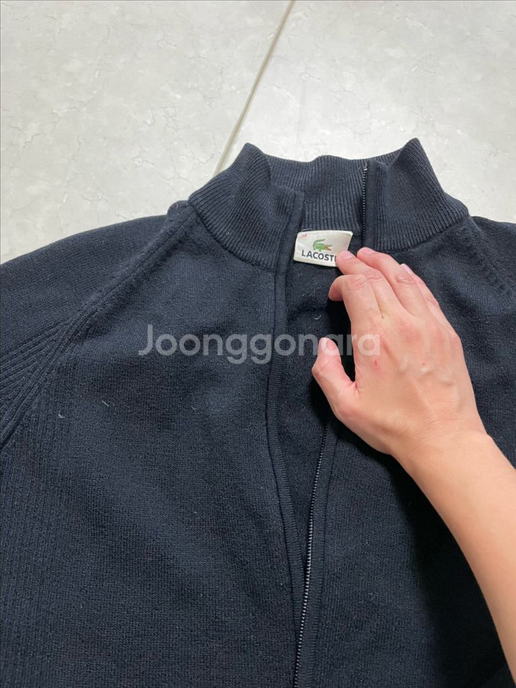라코스테 가디건--1