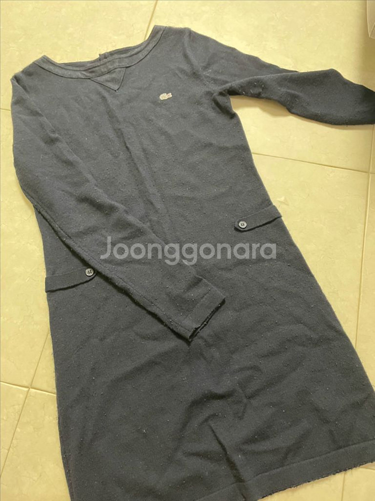 라코스테 니트 원피스 44-55--4