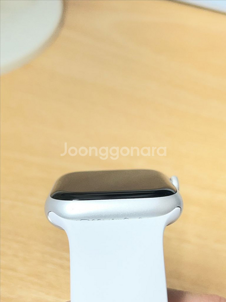 애플워치8 실버 gps 45mm--6