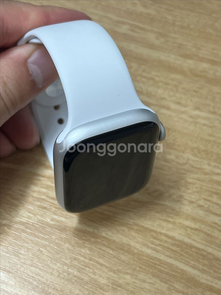 애플워치8 실버 gps 45mm--4