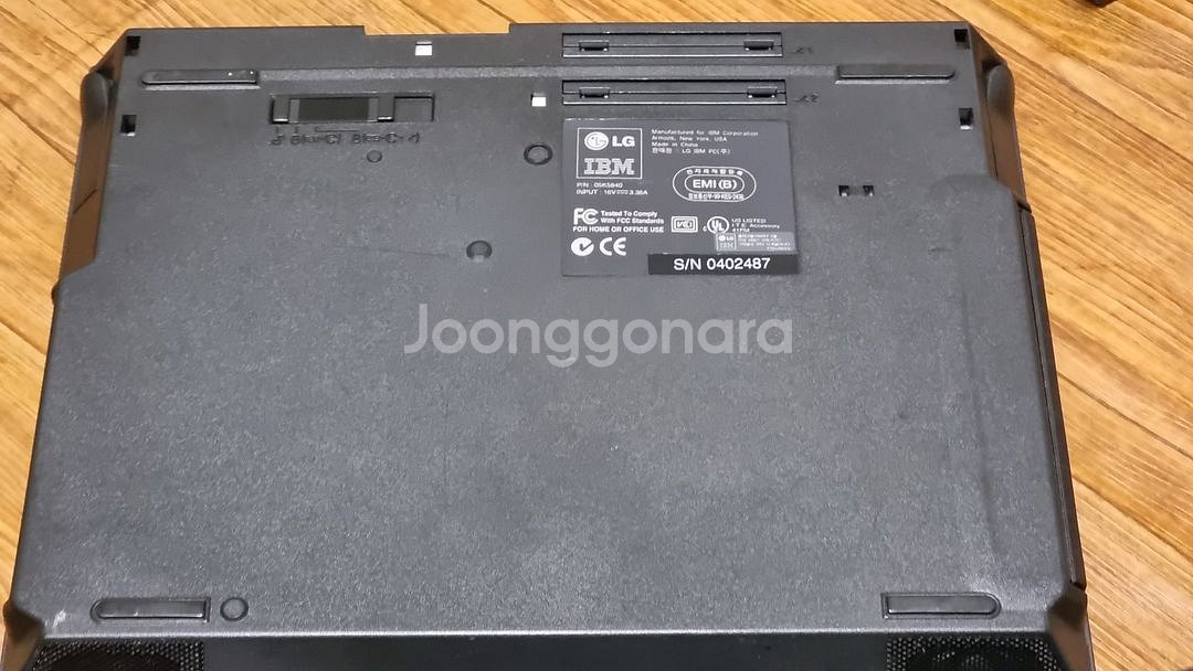 LG IBM 570E 씽크패드 + 도킹스테이션 부품용--8