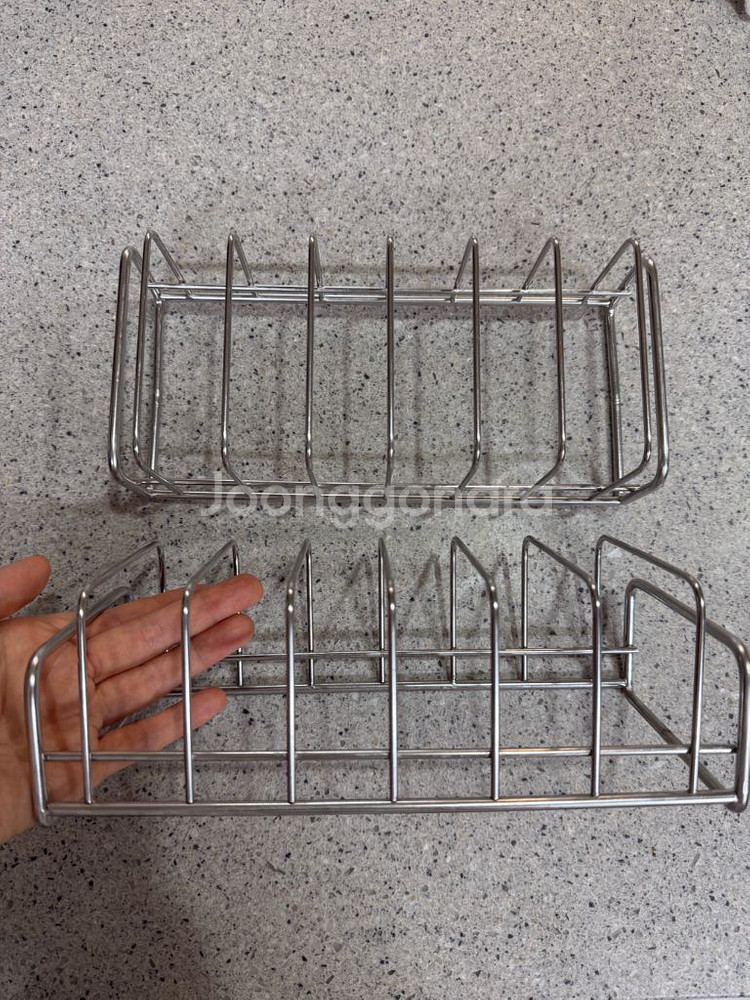 자주 스텐 그릇정리대--2