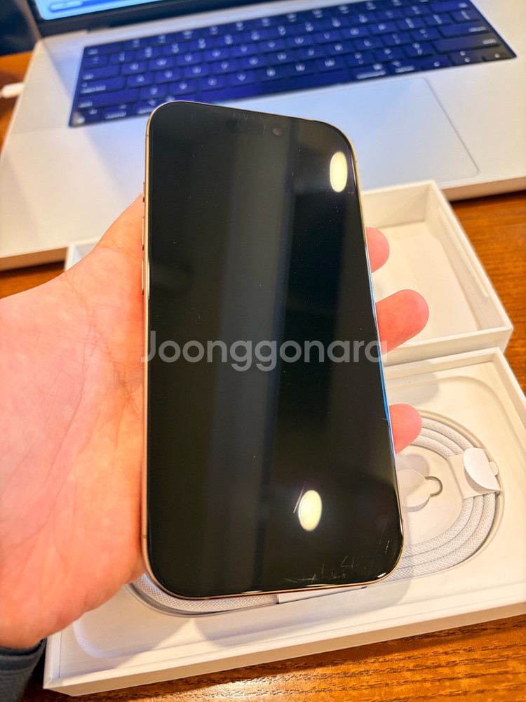 아이폰 16프로 256g 데저트 티타늄 애플케어(애케플--0