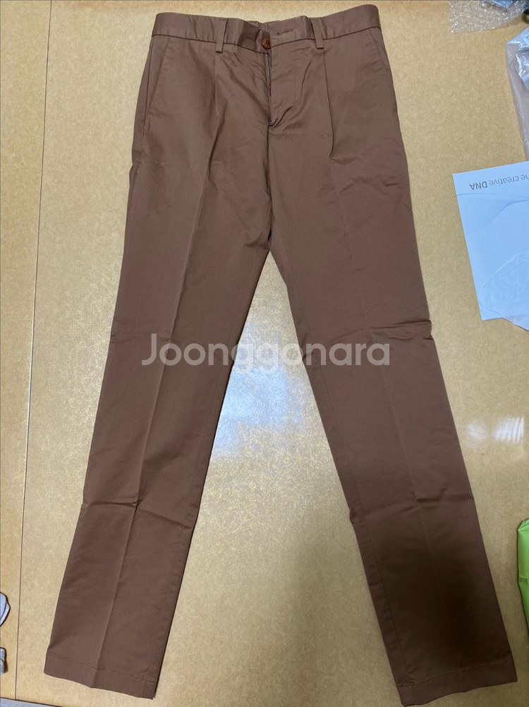 빈폴 브릭 솔리드 치노 팬츠 클래식(29) 앤틱골드--0