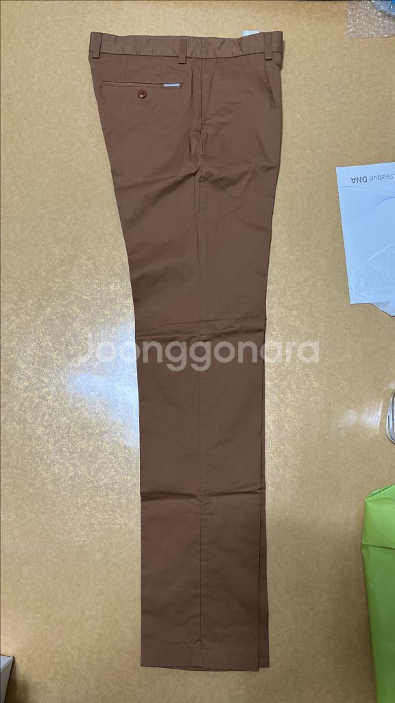빈폴 브릭 솔리드 치노 팬츠 클래식(29) 앤틱골드--4