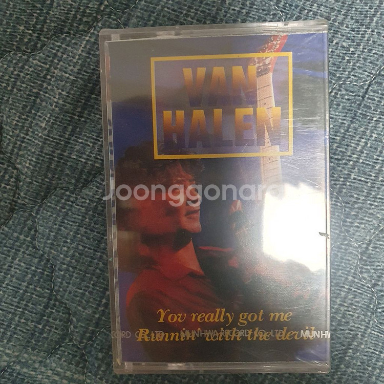 VAN HALEN 1집 카세트테이프 (미개봉)--0
