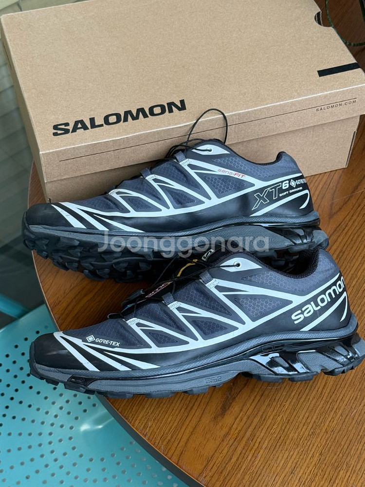 살로몬 XT-6 GTX 고어텍스 블랙/실버--2