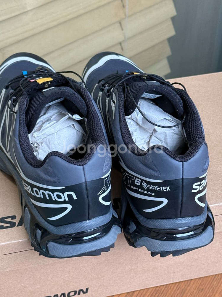 살로몬 XT-6 GTX 고어텍스 블랙/실버--4