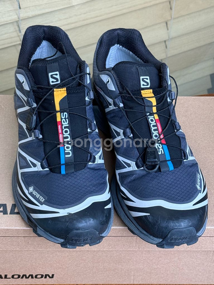 살로몬 XT-6 GTX 고어텍스 블랙/실버--3