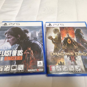 ps5 라스트 오브 어스2 드래곤 도그마2