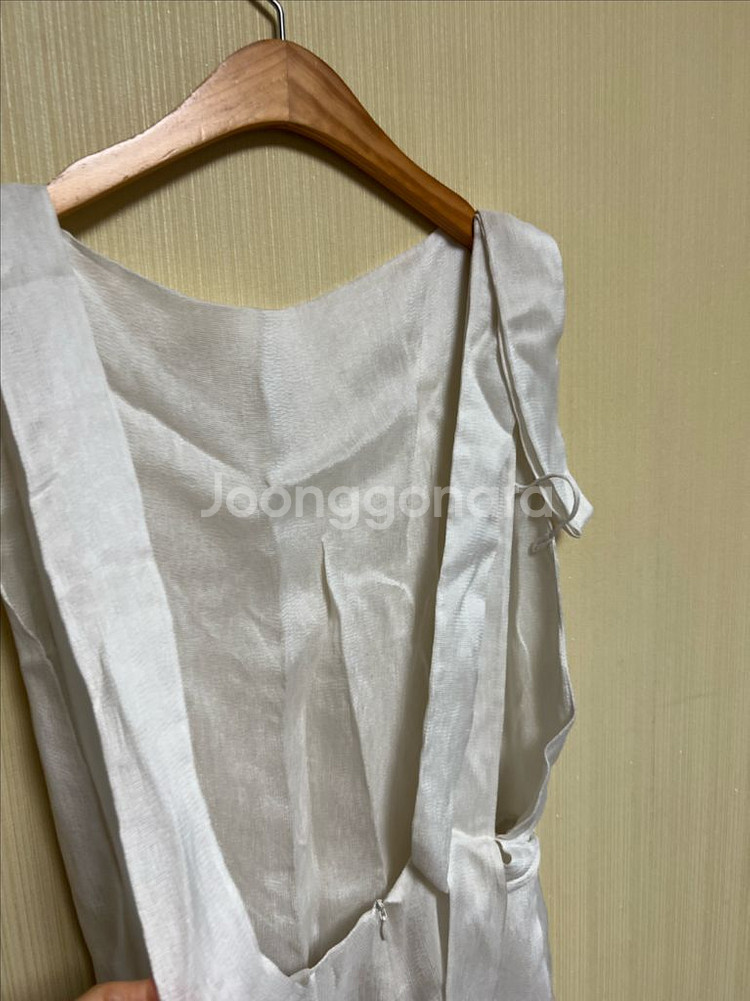 자라 롱원피스 롱드레스 셀프웨딩드레스 (새상품)--5