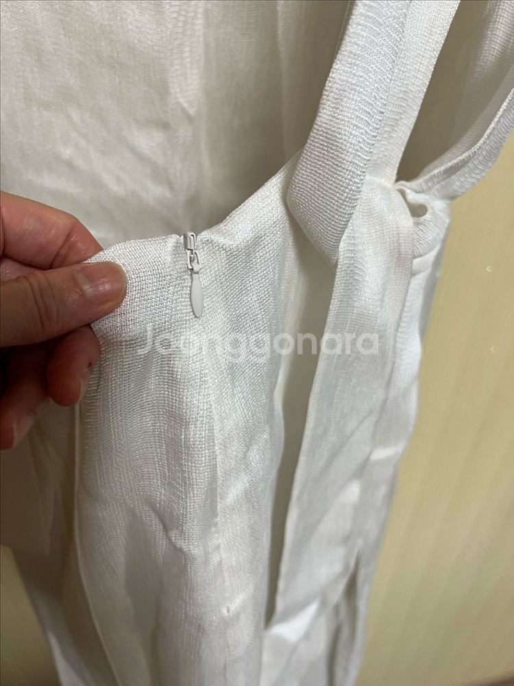 자라 롱원피스 롱드레스 셀프웨딩드레스 (새상품)--7