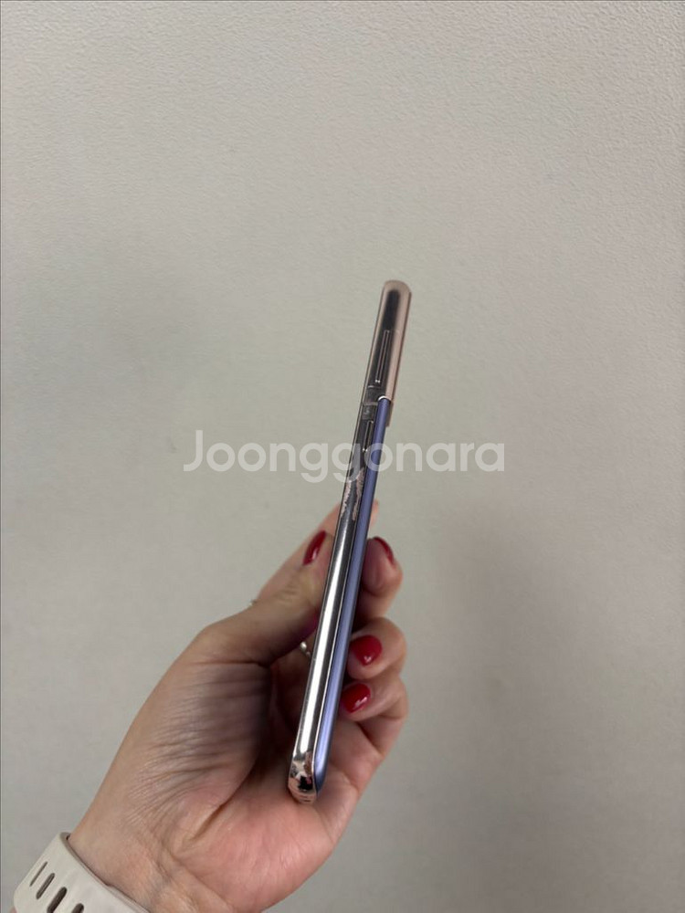 (부산중고폰)갤럭시s21 바이올렛 256기가 판매해요--2
