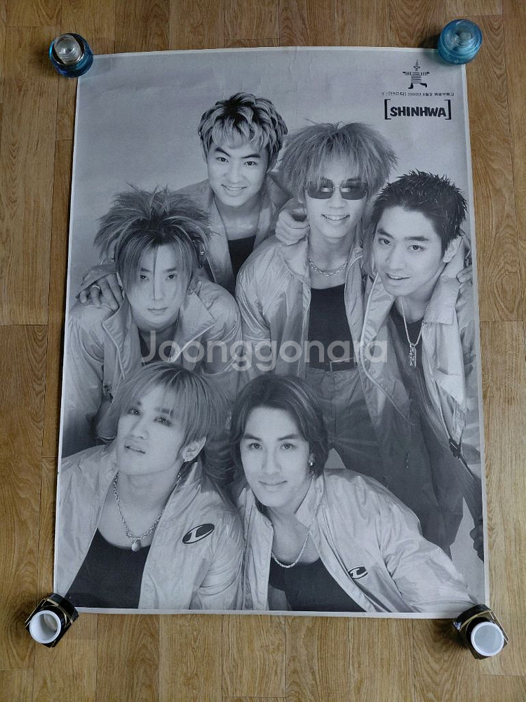 2001년 틴스타 신화 클릭비 포스터 108cm78cm--0