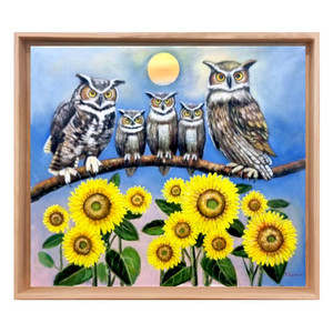 부엉이&해바라기