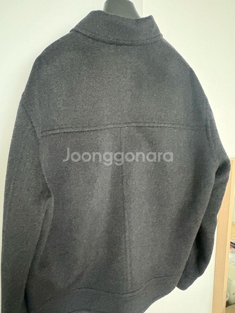 타임옴므 캐시미어 블렌드 포켓 코트(105)--8