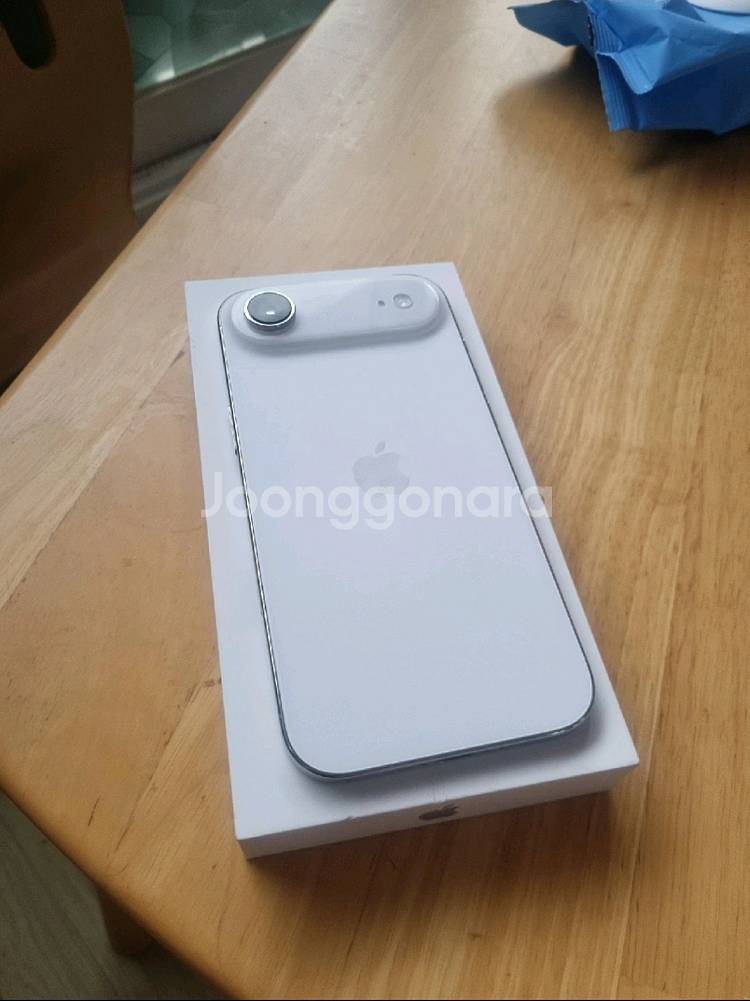 아이폰 에어 자급제 256GB 화이트--0