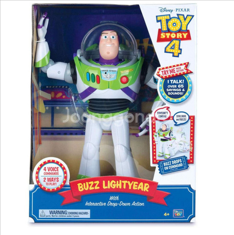 토이스토리 우디&버즈 드롭 다운 액션 피규어 인터랙티브--2