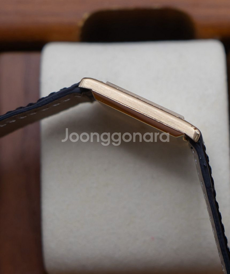 피아제 탱크 다이아 18K 금통 빈티지 시계--3