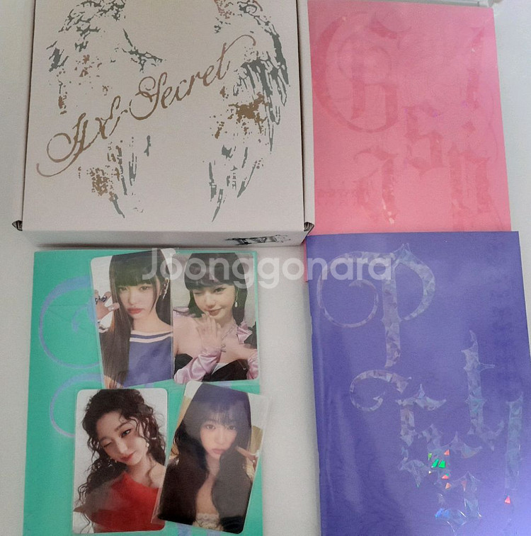 아이브 시크릿 원영 앨범 포카와 개봉앨범4종--0