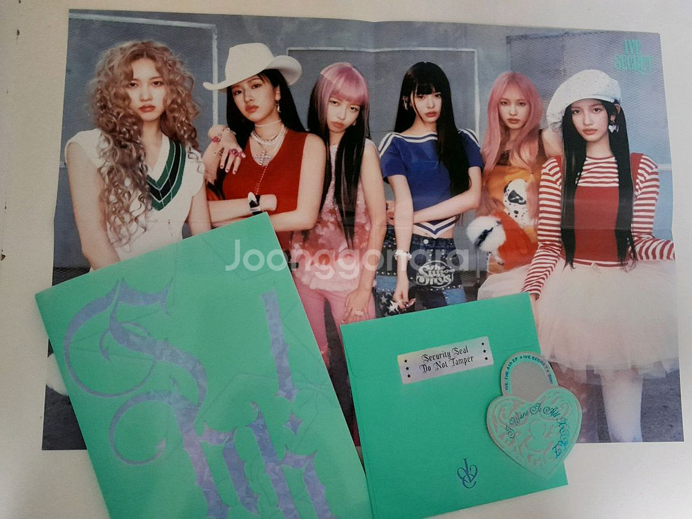 아이브 시크릿 원영 앨범 포카와 개봉앨범4종--5