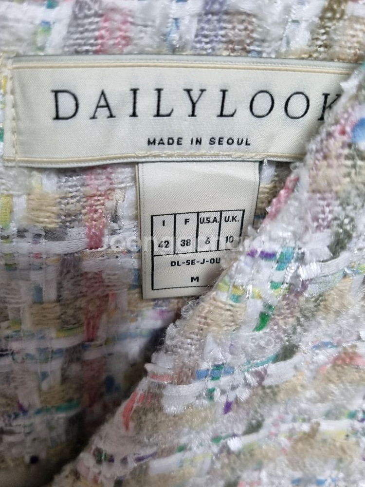 데일리윤 롱트위드원피스--2