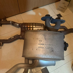 스팅어 2.5 순정 배기 팝니다. 이미지