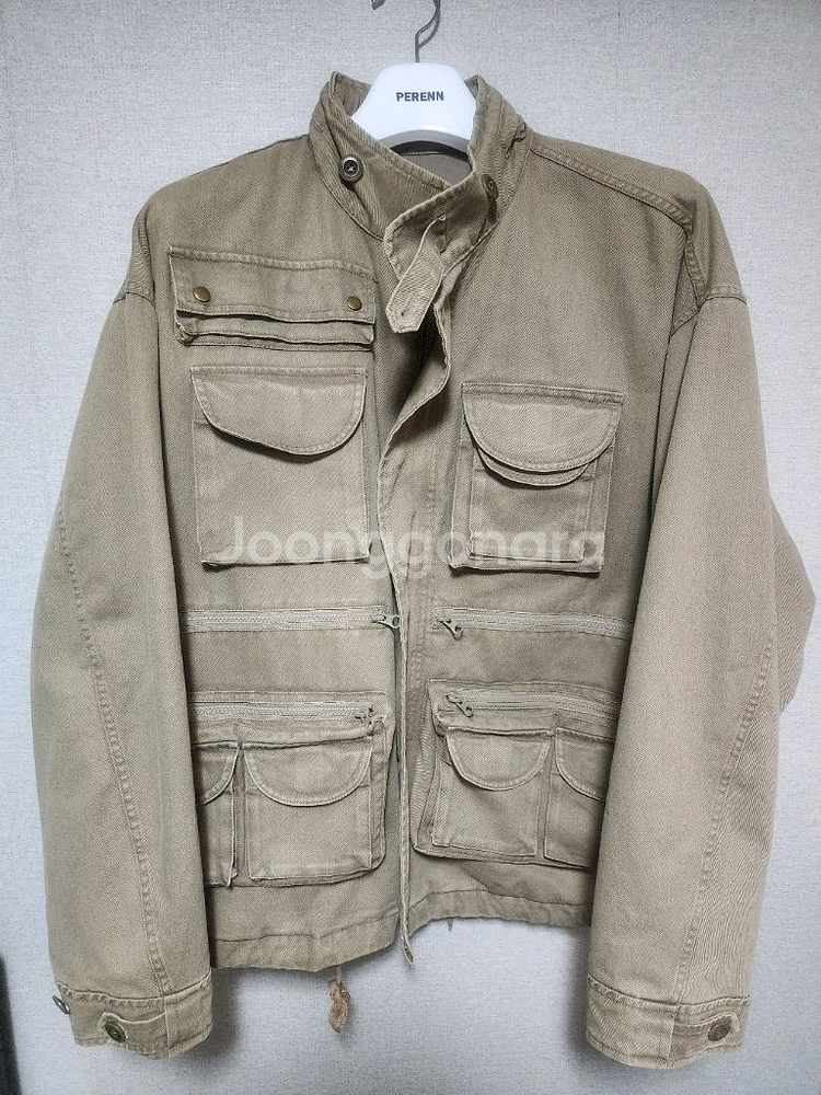 [3] 퍼렌 유틸리티 피싱 자켓 베이지--2