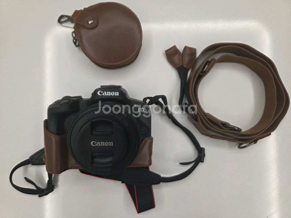 캐논 R50 + RF 16mm + 가죽케이스--1