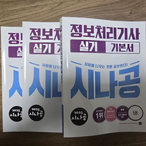 2025 시나공 정보처리기사 실기