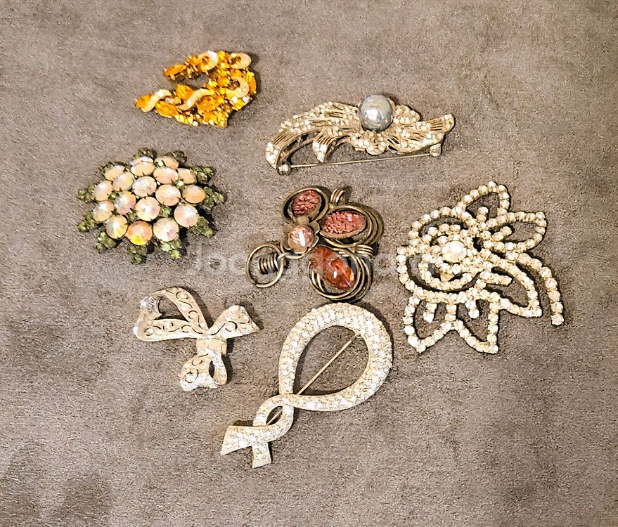 네트로 빈티지 브롯지 모음(7개)--0