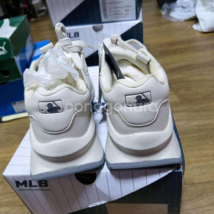 MLB 남녀공용 청키 러너 베이직 운동화 3ASHCRB--2
