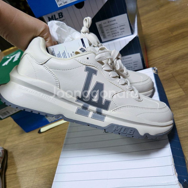 MLB 남녀공용 청키 러너 베이직 운동화 3ASHCRB--0