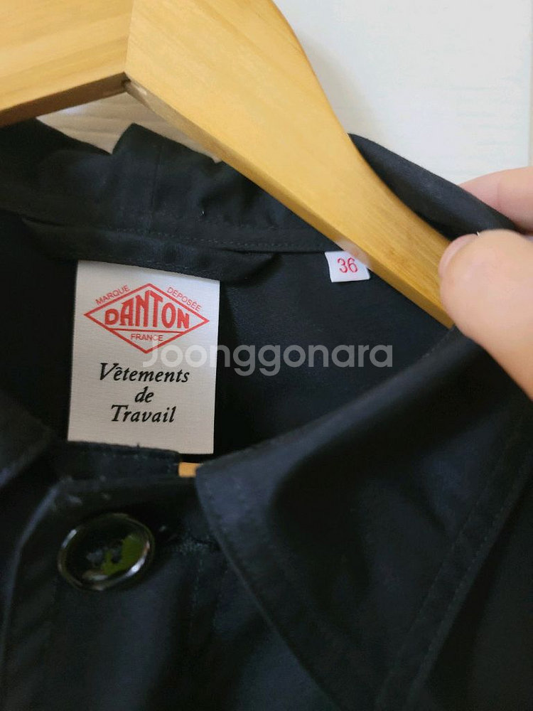 DANTON 블랙 워크 자켓 36--6