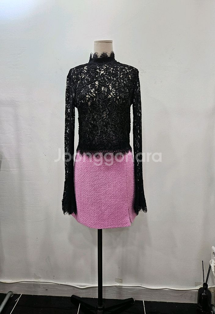 자라 TRF(Trafaluc)고급레이스 블라우스 S--0