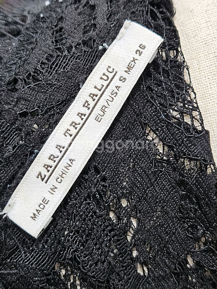 자라 TRF(Trafaluc)고급레이스 블라우스 S--4