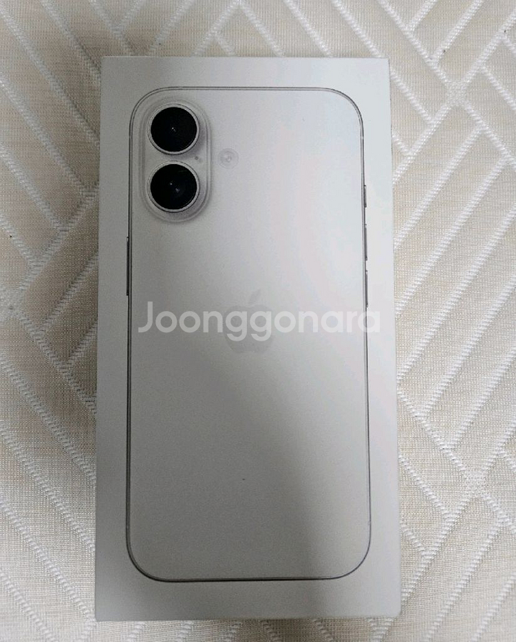 아이폰16 256GB 화이트 미개봉--0