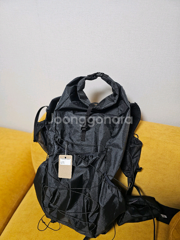 라이트웨이 비기 X-PAC 45L 블랙 백팩 초경량--1