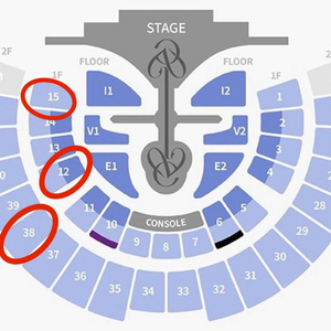 아이브 콘서트 2연석 일요일 금요일 1층 양도