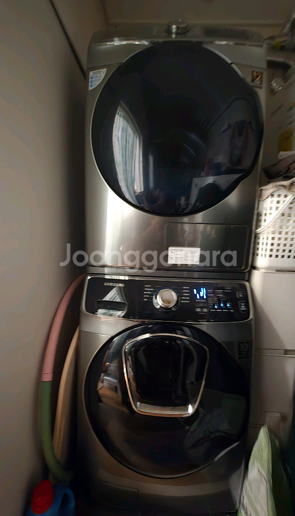 삼성 그랑데 애드워시 타워 드럼 세탁기 건조기 세트--0