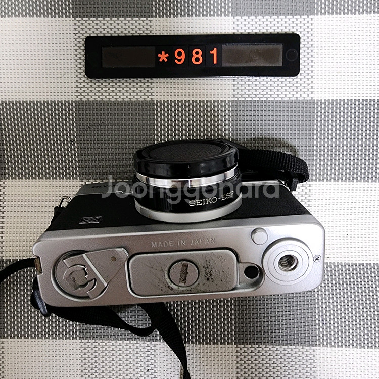 올림푸스 35 EC-2 필름카메라 실버바디--3
