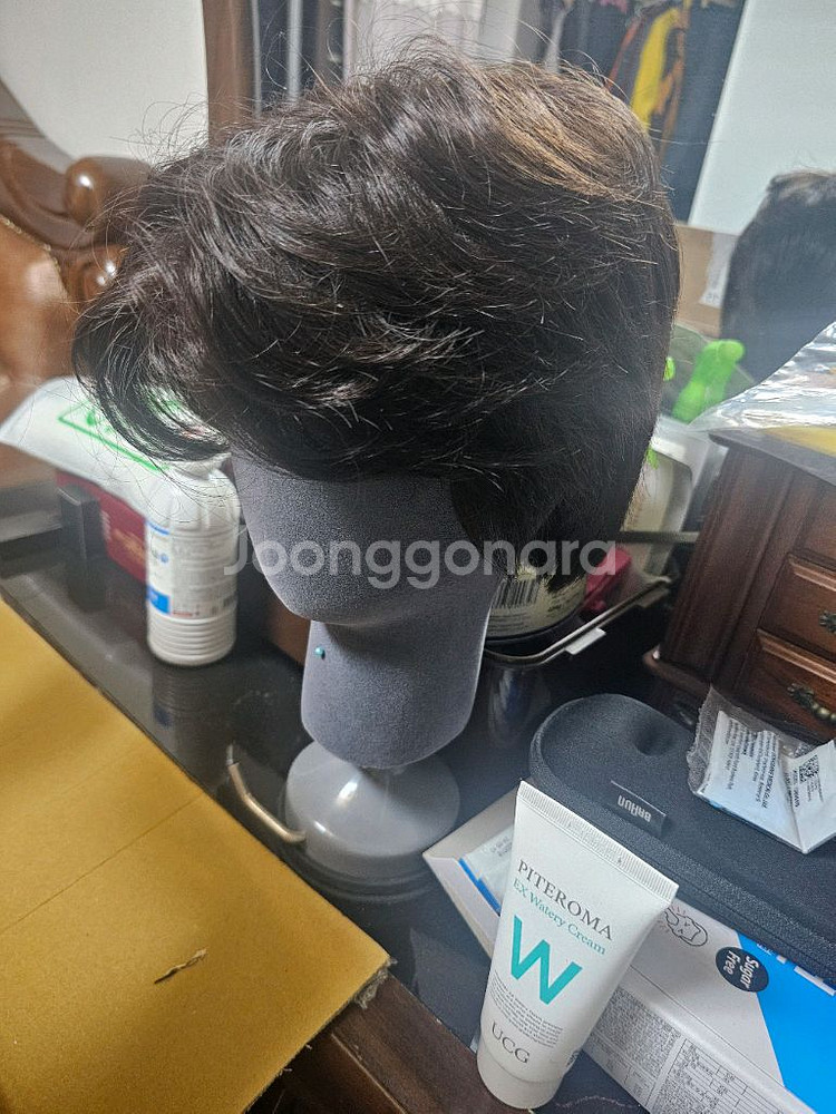 하이모 남자or여자 숏컷 가발 팝니다--1