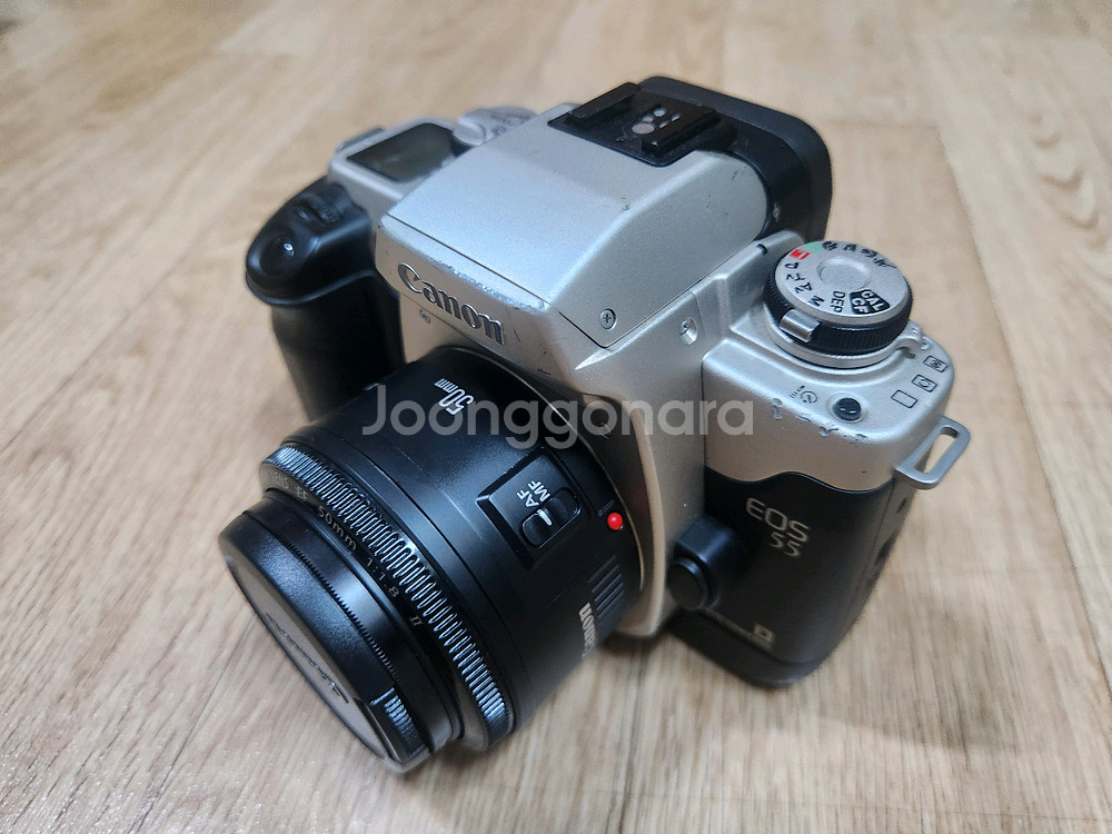 캐논 EOS 55 실버바디및 50mm F1.8 II 렌--4