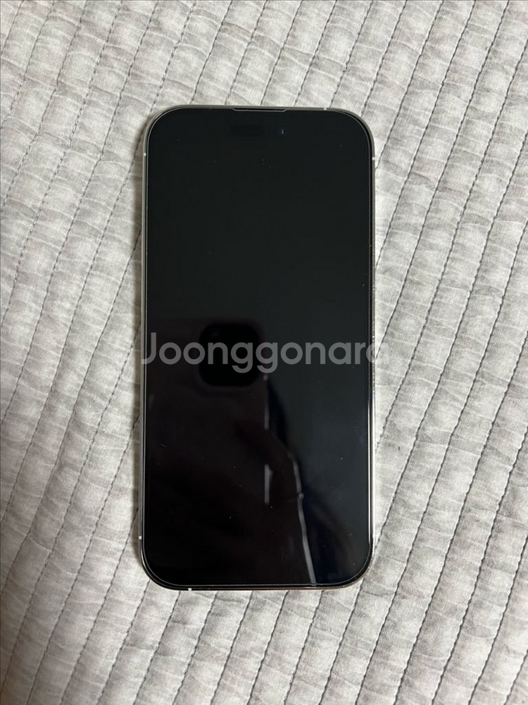 아이폰 14프로 256GB 실버 박스 +케이블포함--1
