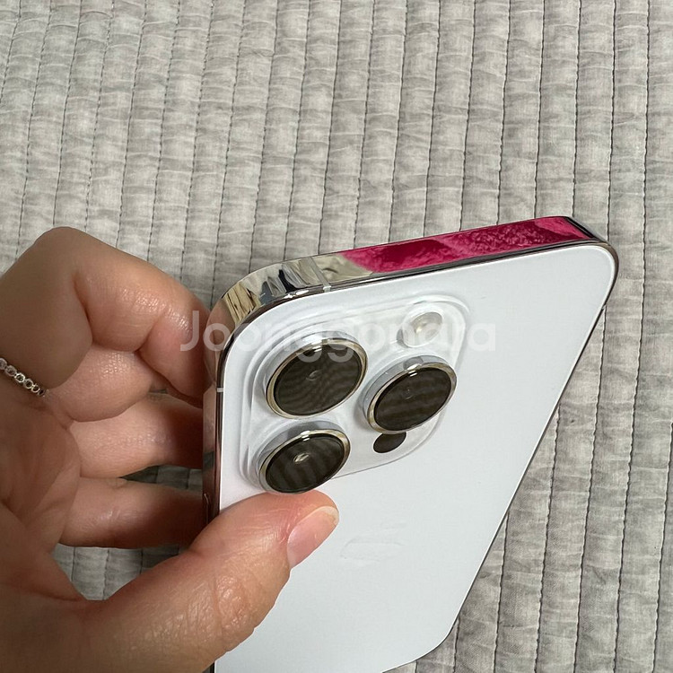 아이폰 14프로 256GB 실버 박스 +케이블포함--7