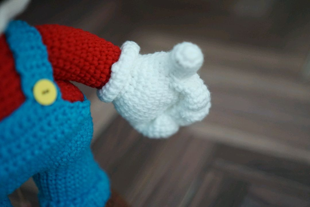 슈퍼마리오 루이지 손뜨개 인형 (계좌거래)--3