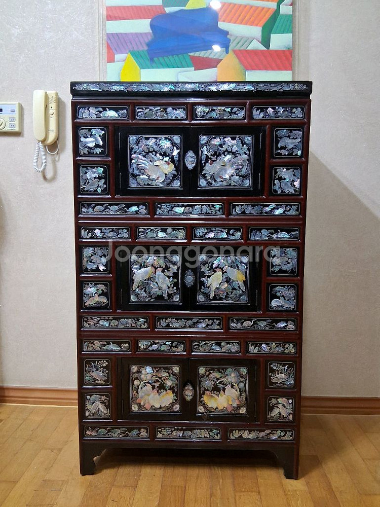 자개장 자개애기삼층장--0