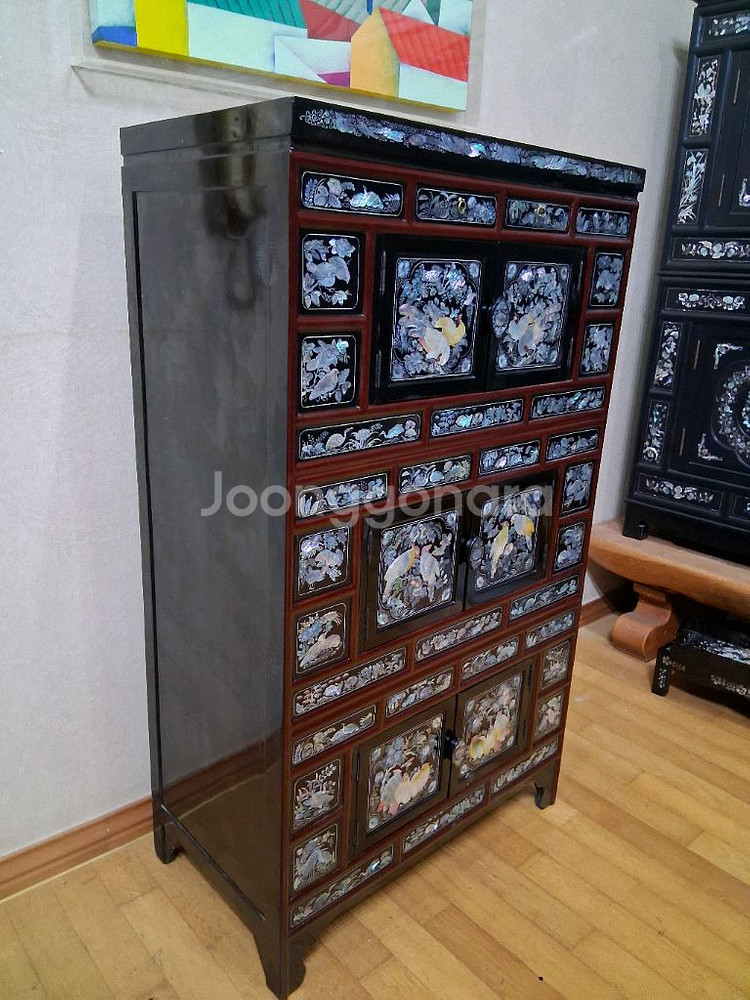 자개장 자개애기삼층장--4