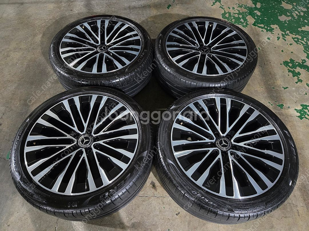 벤츠 W223 S580 20인치 정품 휠타이어--0