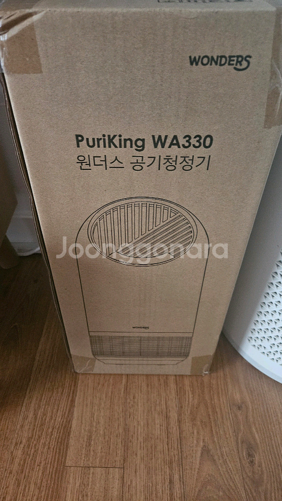 새제품> 원더스 Puriking WA330 공기청정기--2